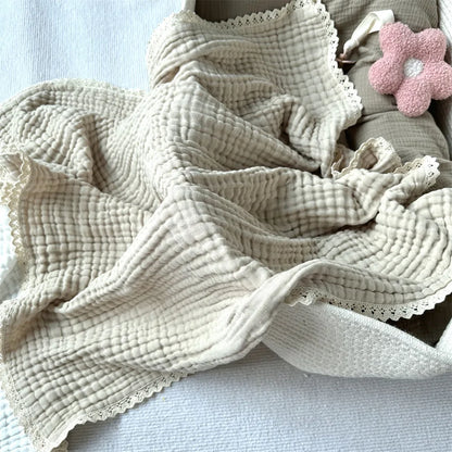 Baby Blanket Soft Cotton Colors