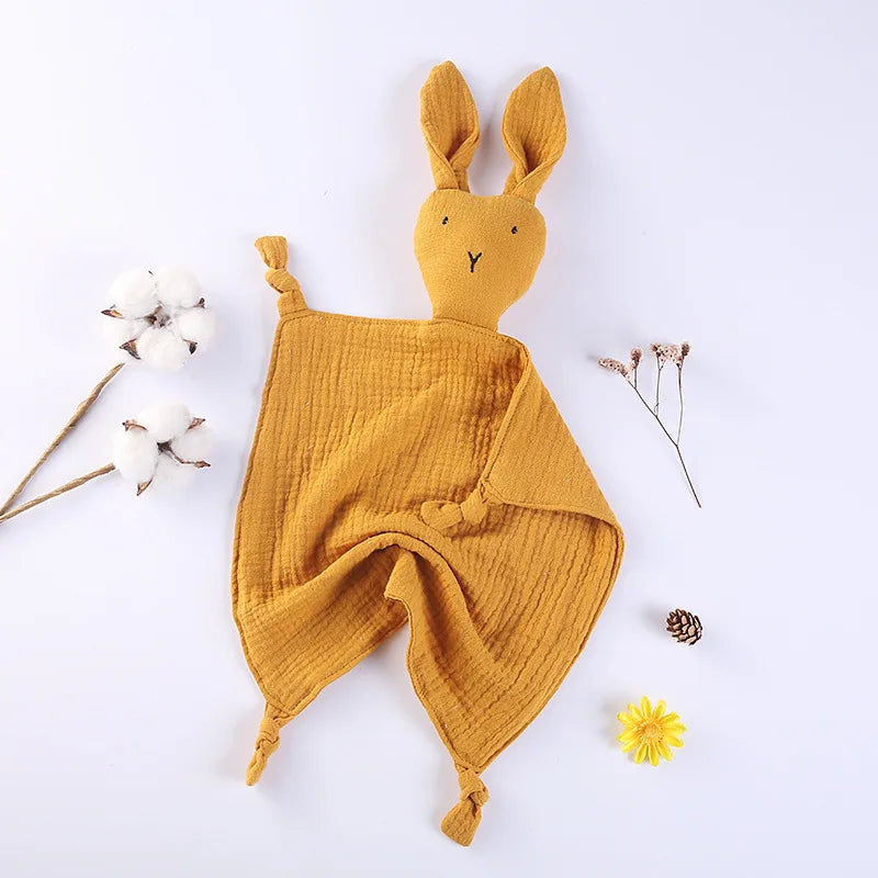Baby Double Cotton Gauze Rabbit Blanket