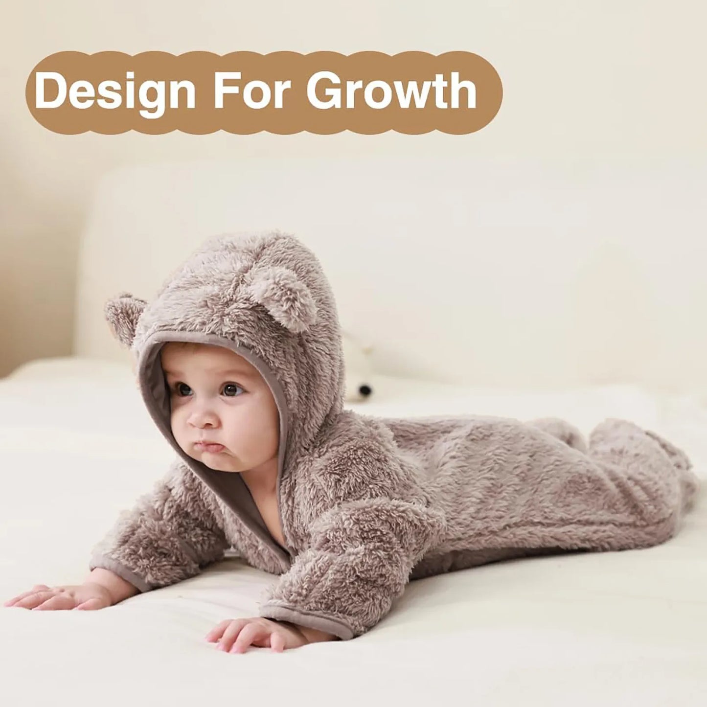 Baby Bear Fleece Jumpsuit