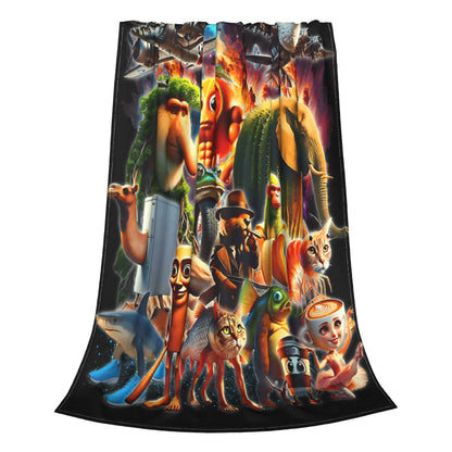 Italian Brainrot Soft Blanket