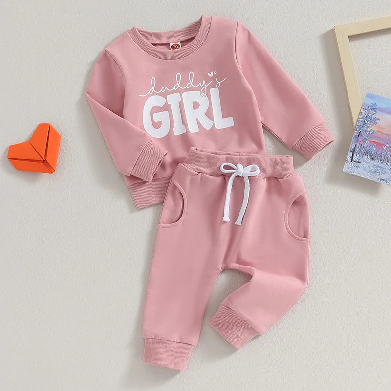 Daddy's Girl Sweatshirt with Sweatpants