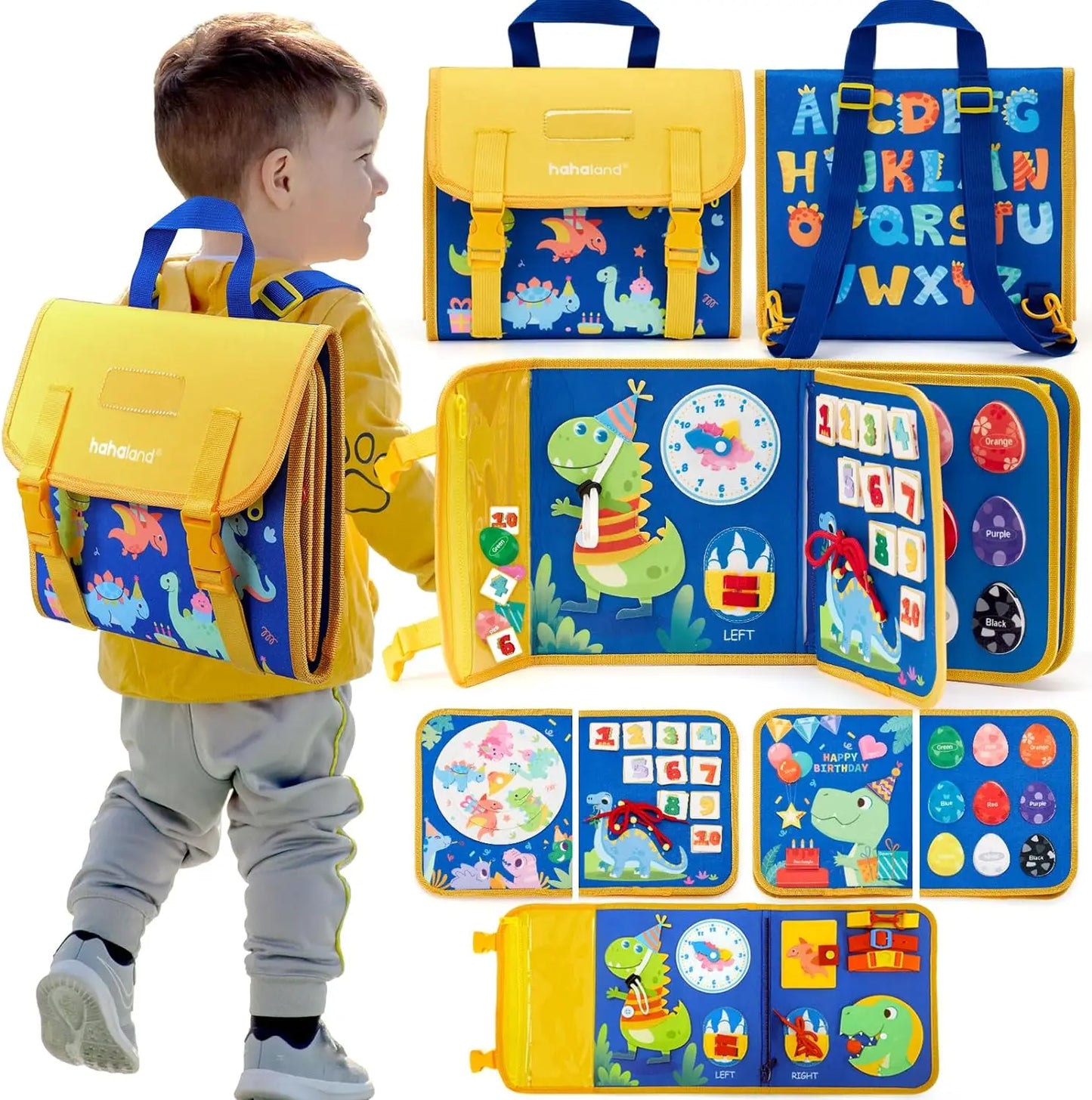 Busy Board Travel Backpack