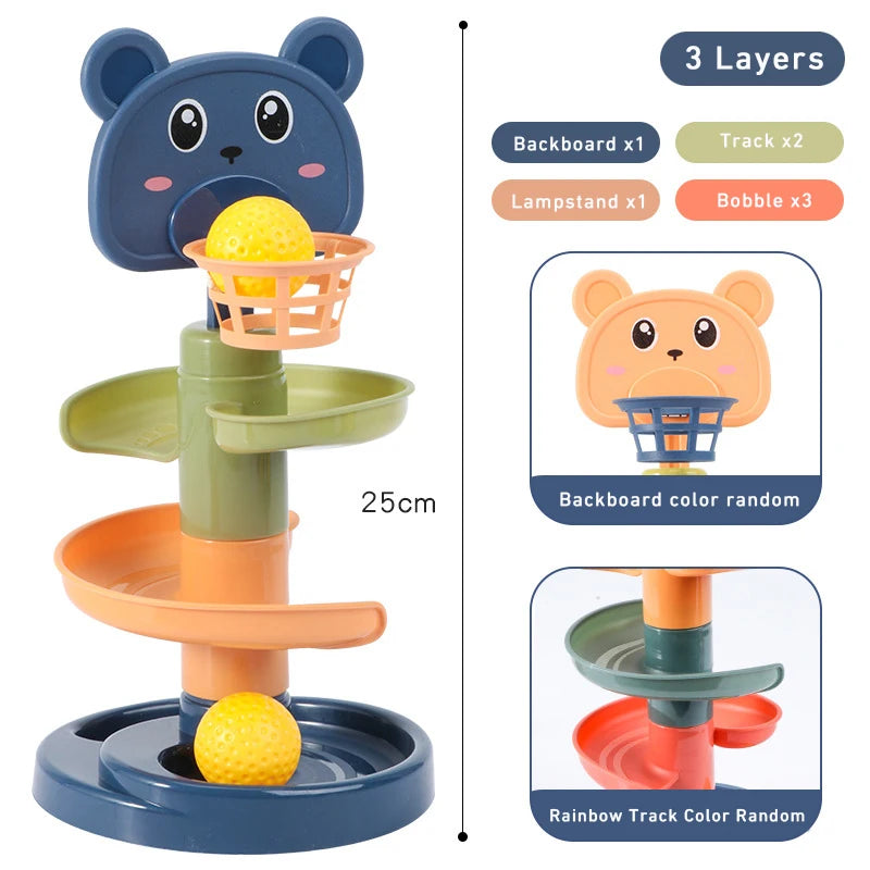 Rolling Ball Spiral Tower Toy