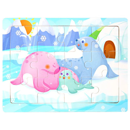12piece Wooden Jigsaw Puzzle