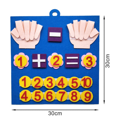 Felt Fingers Educational Counting Toy