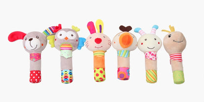 Cartoon Animal Baby Rattles