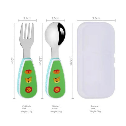 Dinosaur Spoon and Fork Utensils