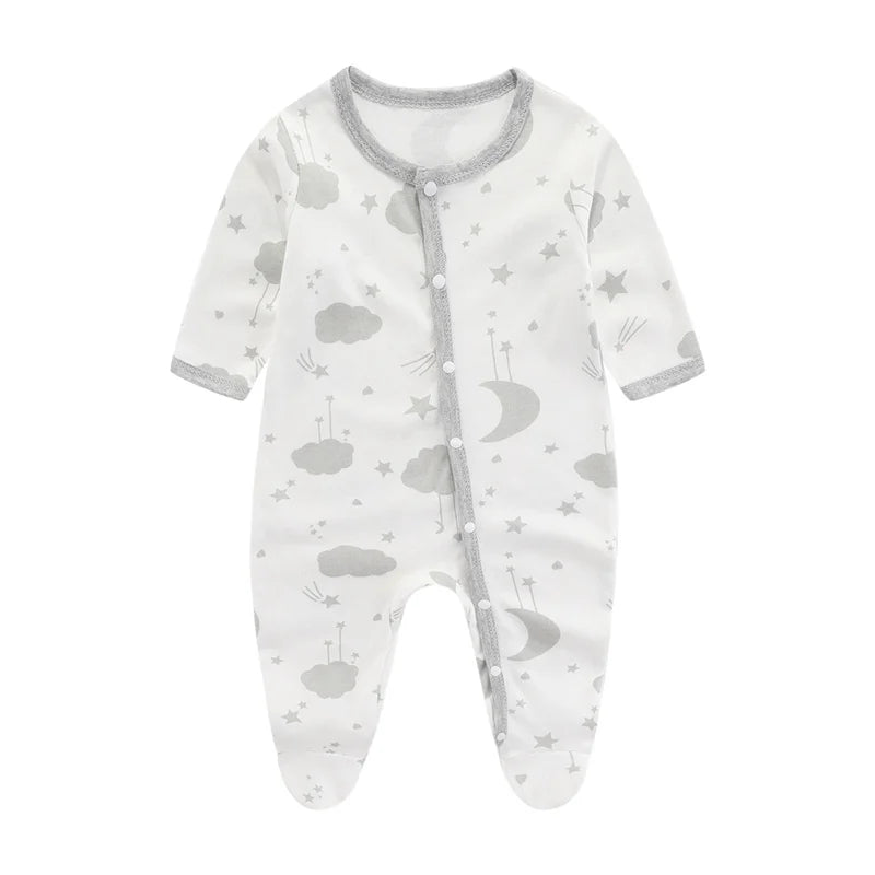 Cotton Romper Gender Neutral Colors