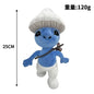 Smurfed Cat Stuffed Animal