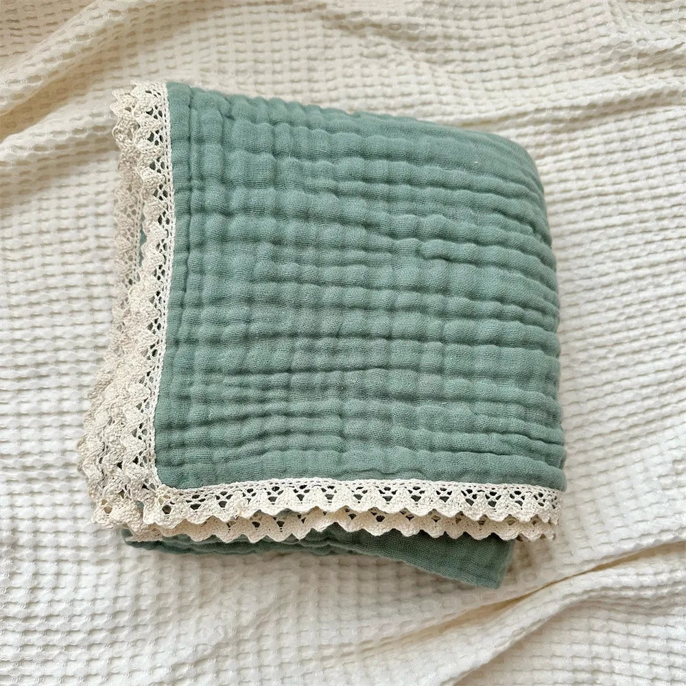 Baby Blanket Soft Cotton Colors