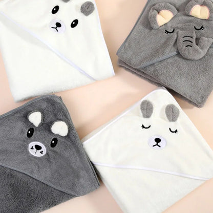 Cute Baby Bath Towel Cartoon Animals