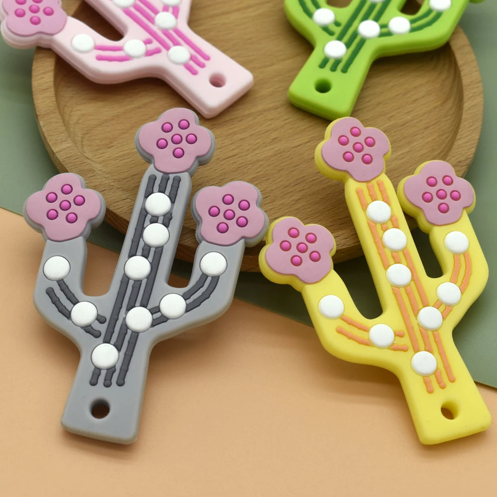 Cactus Shaped Baby Teether