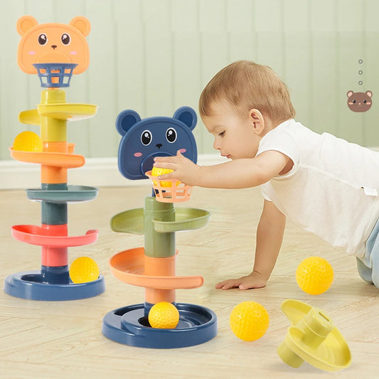 Rolling Ball Spiral Tower Toy