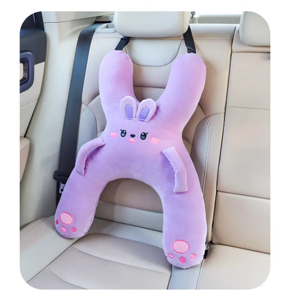 Auto Safety Kids Neck Pillow Cartoon Animals