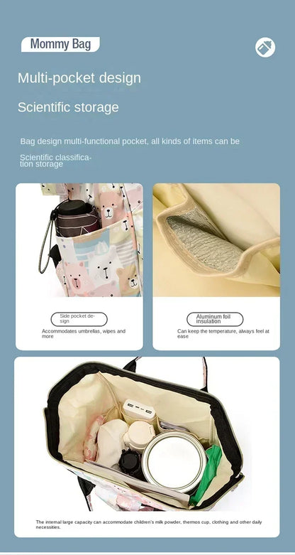 Baby Bag Backpack Cartoon Graphics
