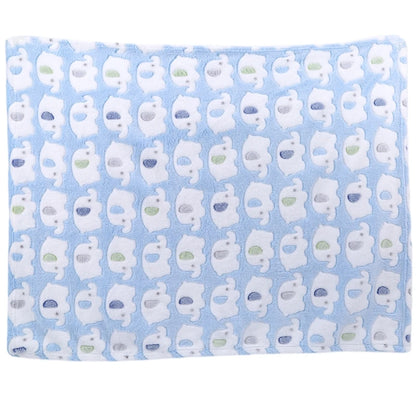 Cartoon Baby Blanket Cute Elephant
