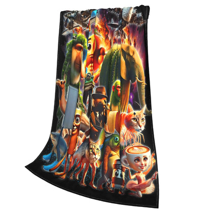 Italian Brainrot Soft Blanket