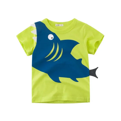 Children's 3D Cartoon T-Shirt