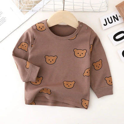 Baby Clothes Cartoon Bear 2pcs Sets