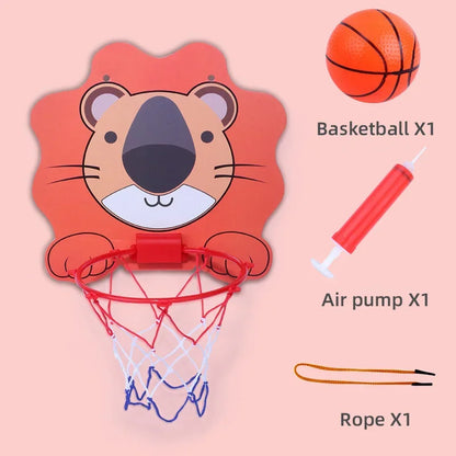 Mini Basketball Hoop Cartoon Animals