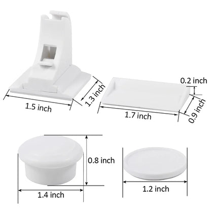Child Safety Locks Invisible Magnetic Key