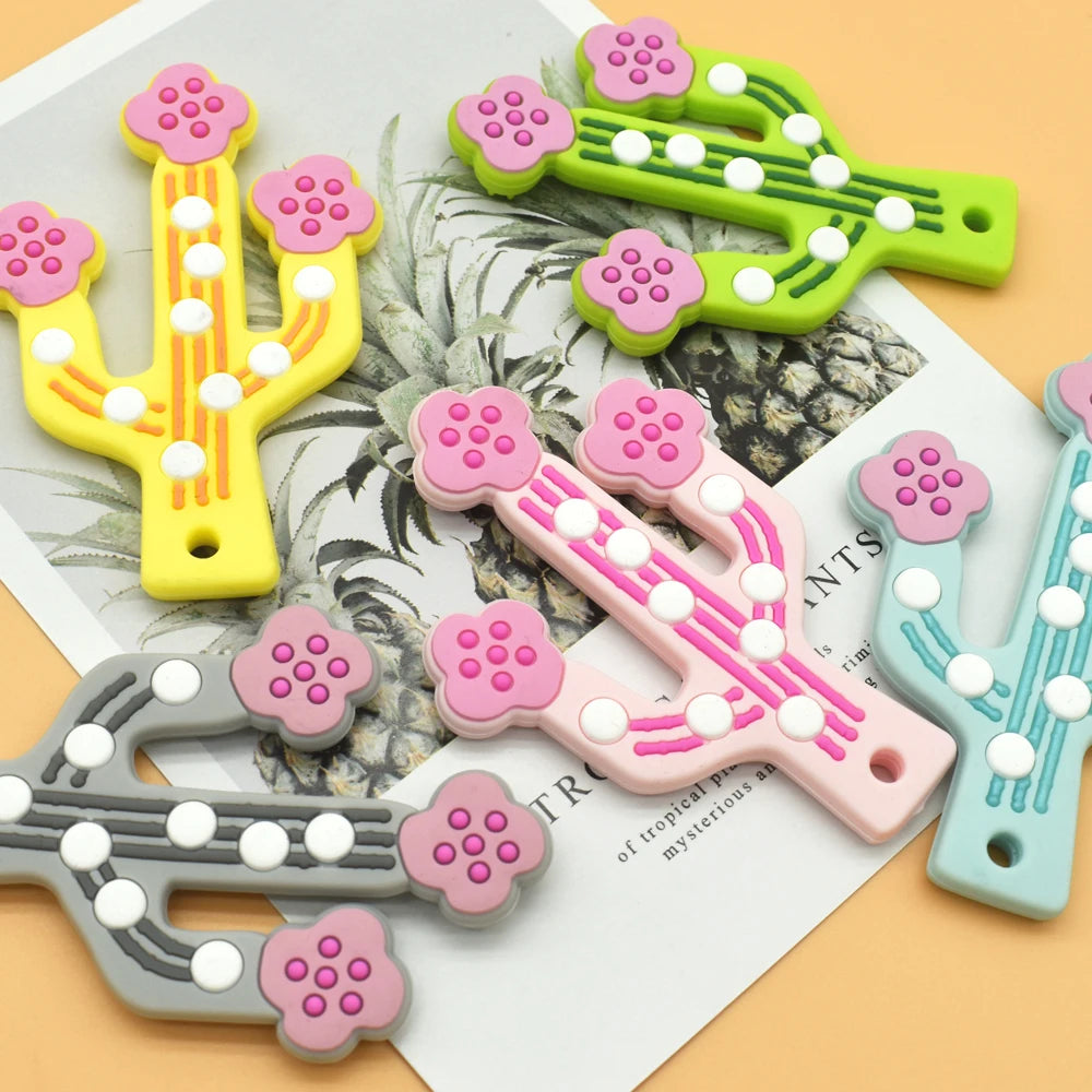 Cactus Shaped Baby Teether