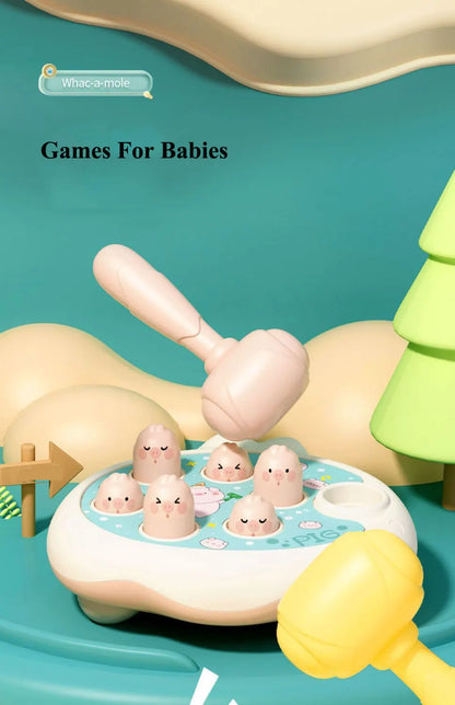 Duck/Frog/Pig Baby Toy with Hammer