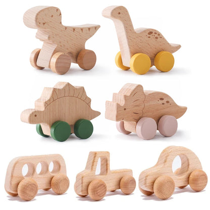 Wooden Rolling Toys