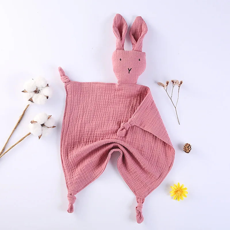 Baby Double Cotton Gauze Rabbit Blanket