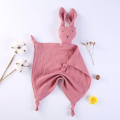 Baby Double Cotton Gauze Rabbit Blanket