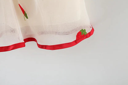 Summer Strawberry Dress