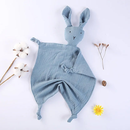 Baby Double Cotton Gauze Rabbit Blanket