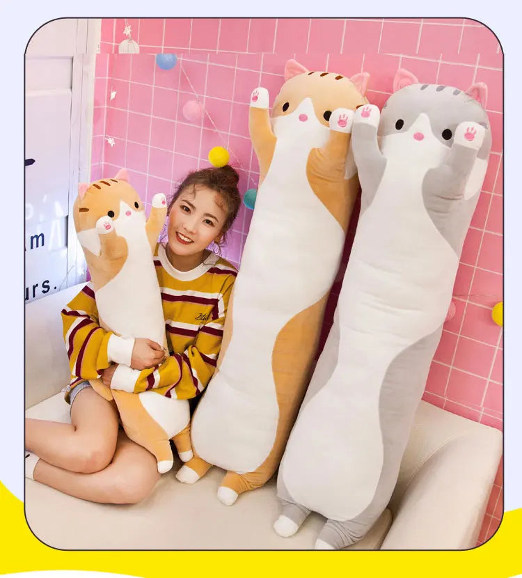 Cat Pillow Stuffed Animal