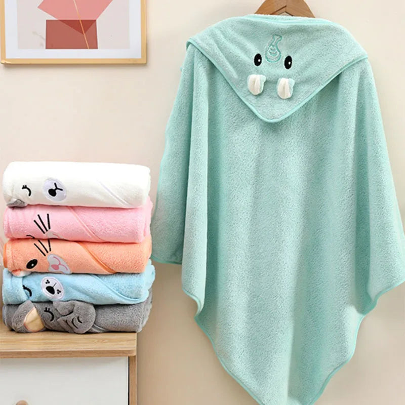 Cute Baby Bath Towel Cartoon Animals