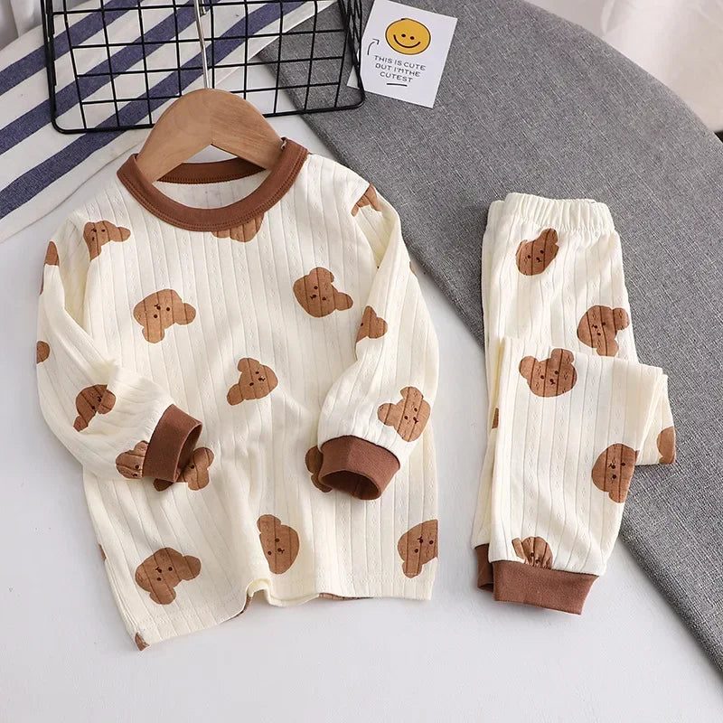 Long Sleeve Boys Pajama Set