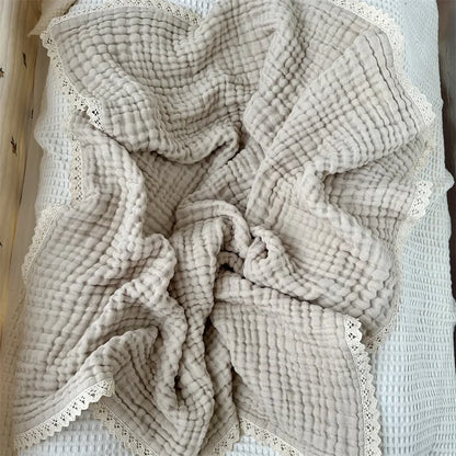 Baby Blanket Soft Cotton Colors