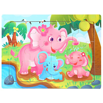 12piece Wooden Jigsaw Puzzle