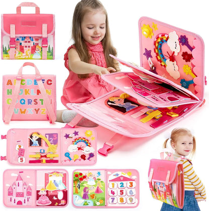 Busy Board Travel Backpack