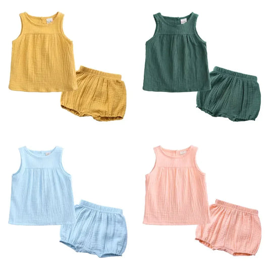 Summer Girl Tank Top and Shorts