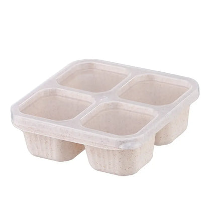 4 Grid Snack Containers