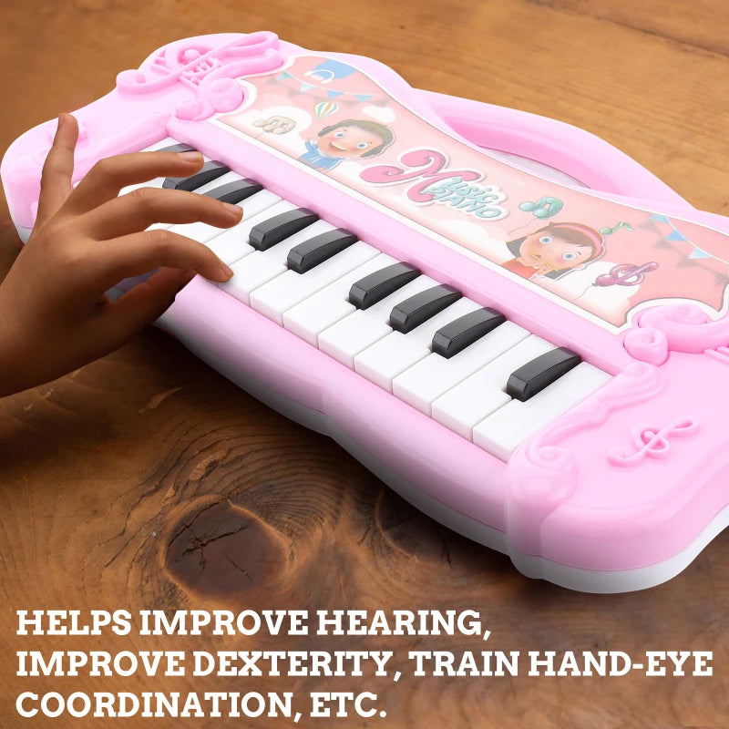 Pink Toy Keyboard