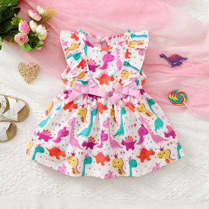 Colorful Dinosaur Dress