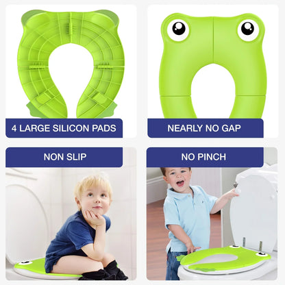 Silicone Portable Frog Toilet Seat