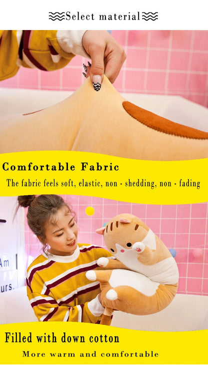 Cat Pillow Stuffed Animal