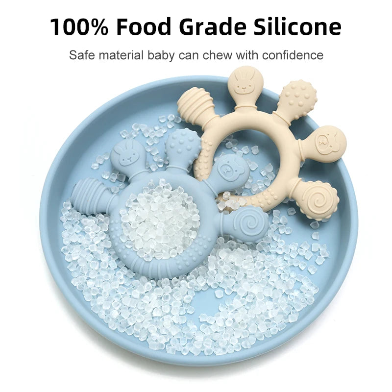 Soft Silicone Baby Teether