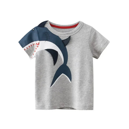 Children's 3D Cartoon T-Shirt