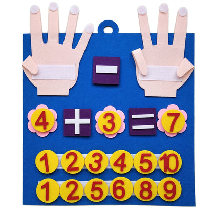 Felt Fingers Educational Counting Toy