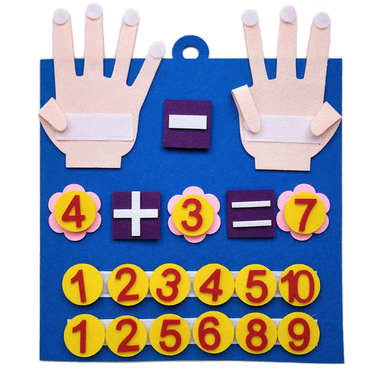 Felt Fingers Educational Counting Toy