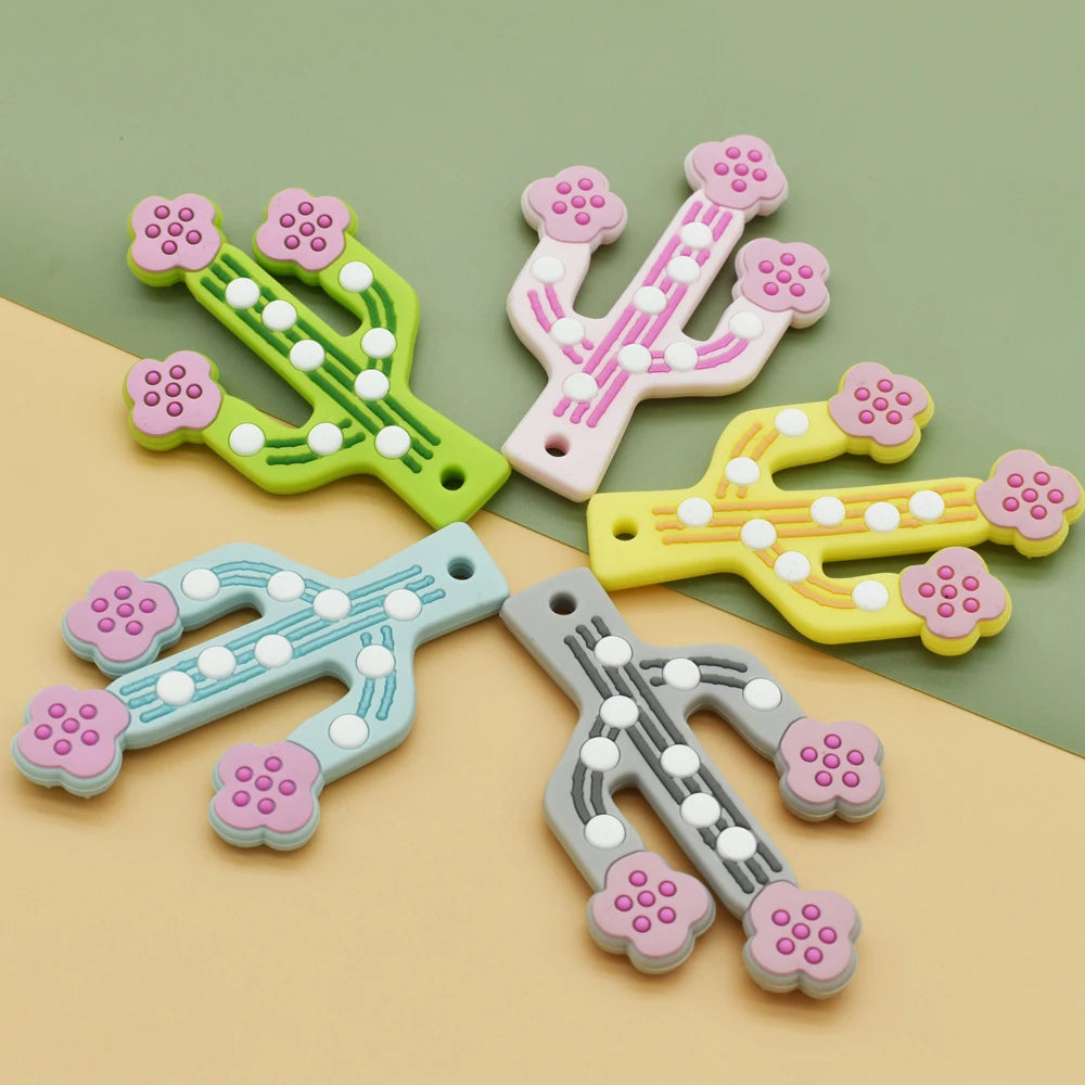 Cactus Shaped Baby Teether