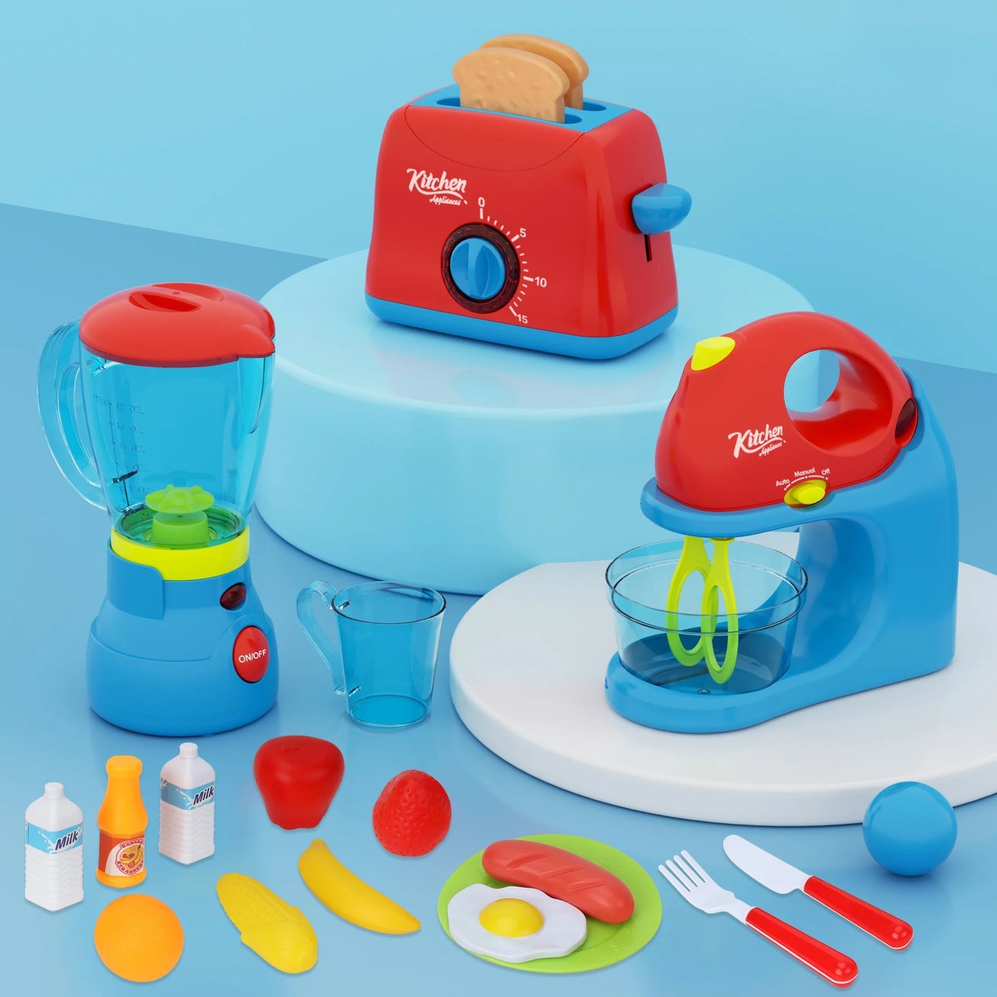 Kitchen Appliances Playhouse Toys